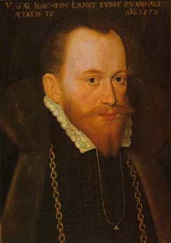 Joachim-Ernst 1572  by Lucas Cranach the Younger   Location TBD